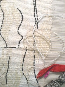 'Ravel and Roll' still on the loom